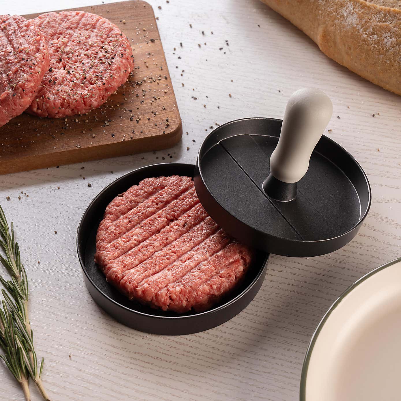 Handy Kitchen Aluminium Burger Press