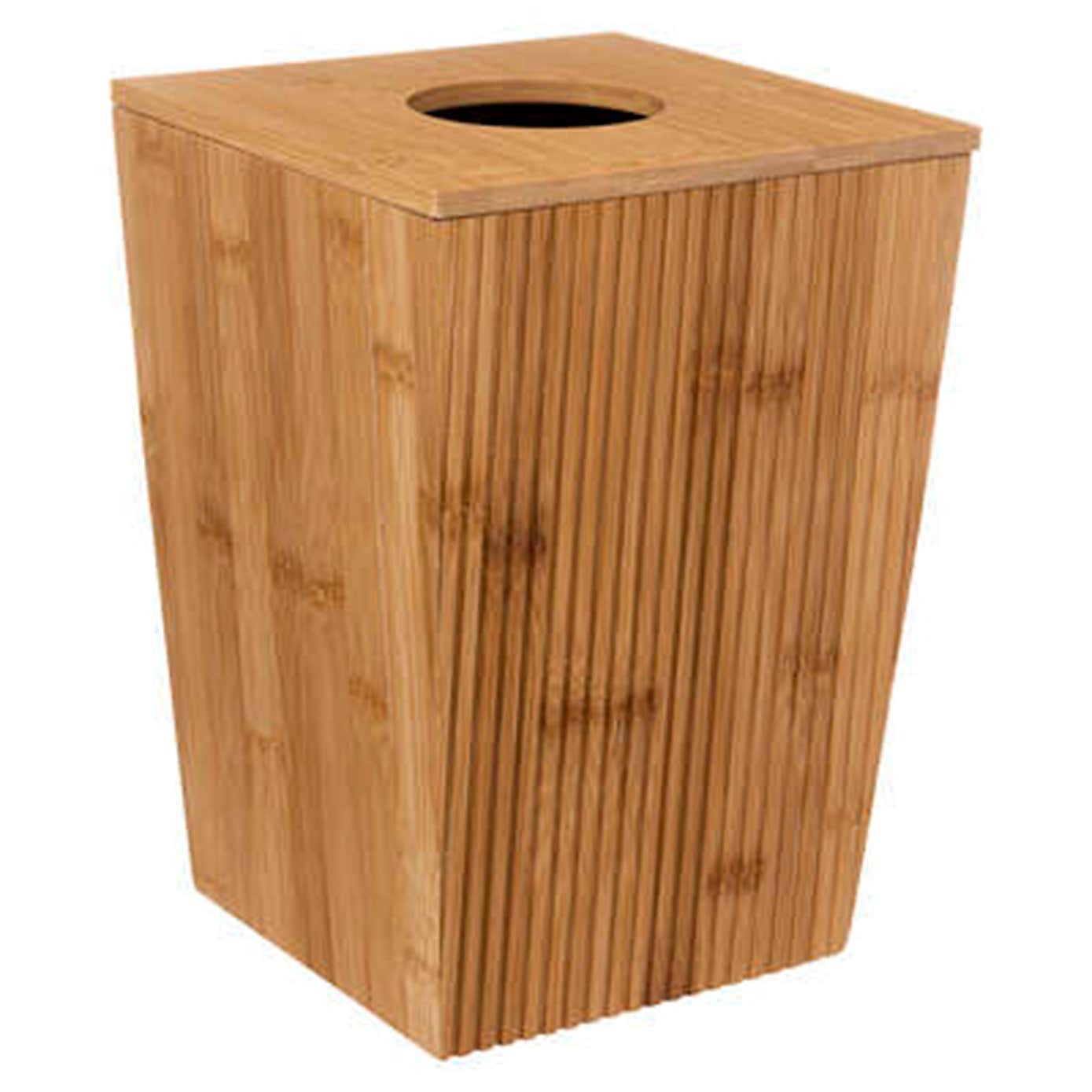 6 Litre Terre Bamboo Waste Bin