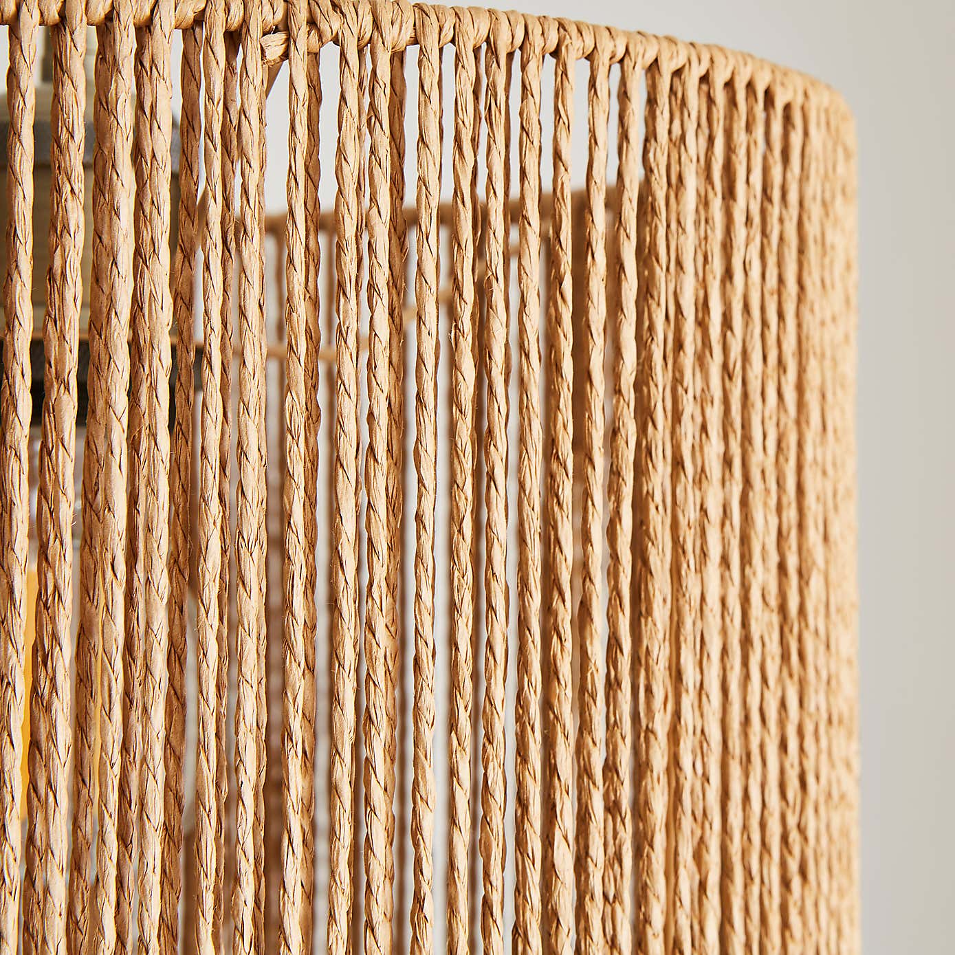 Kabir String Easy Fit Drum Pendant Shade