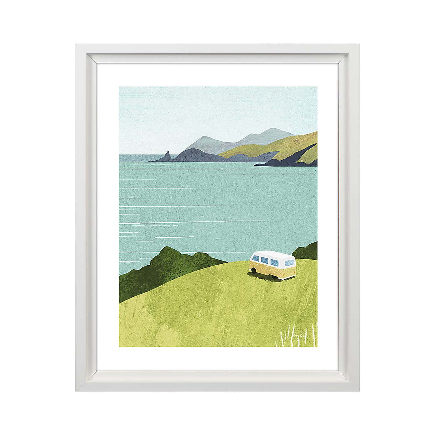The Art Group Van Life Framed Print