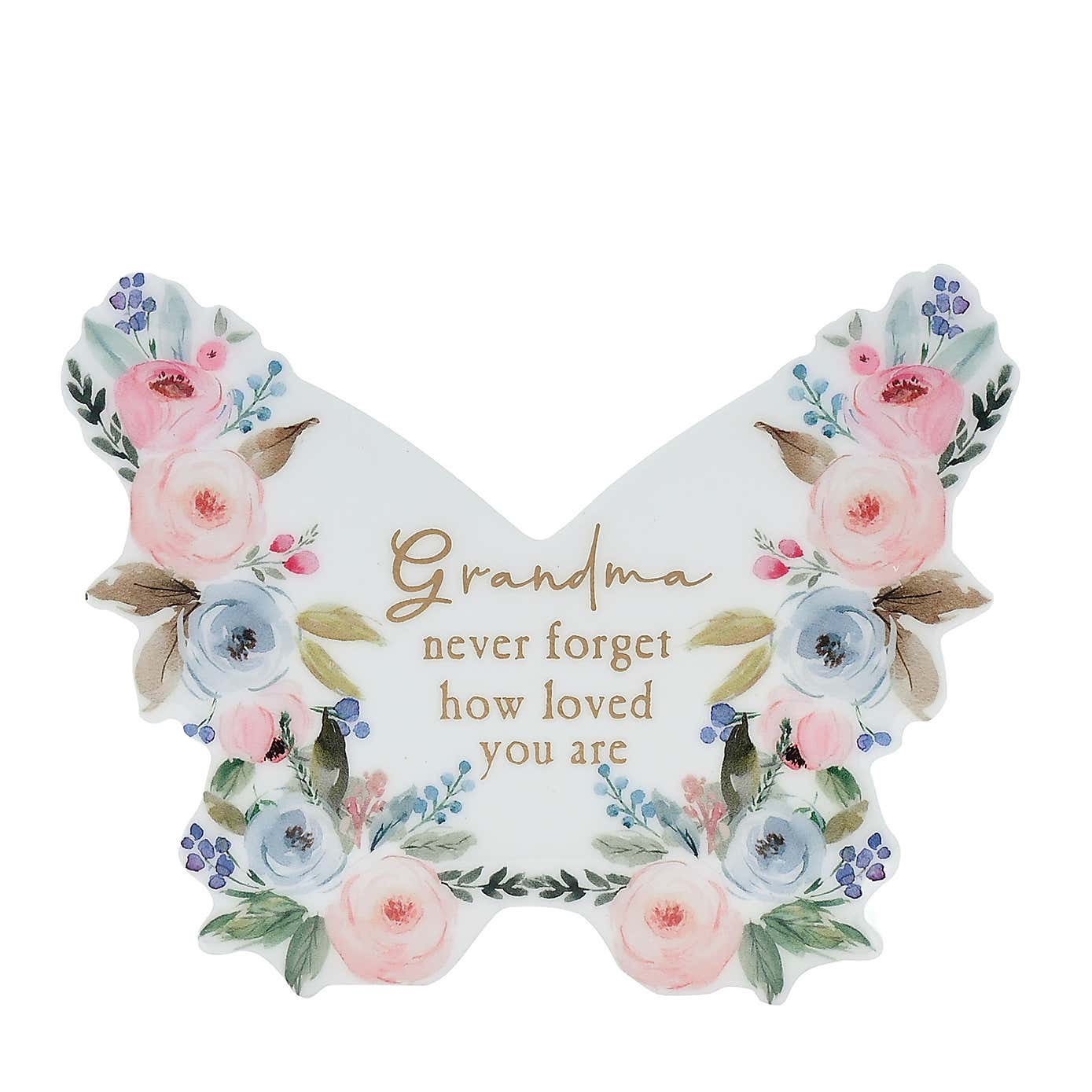 The Cottage Garden Grandma Butterfly Plaque