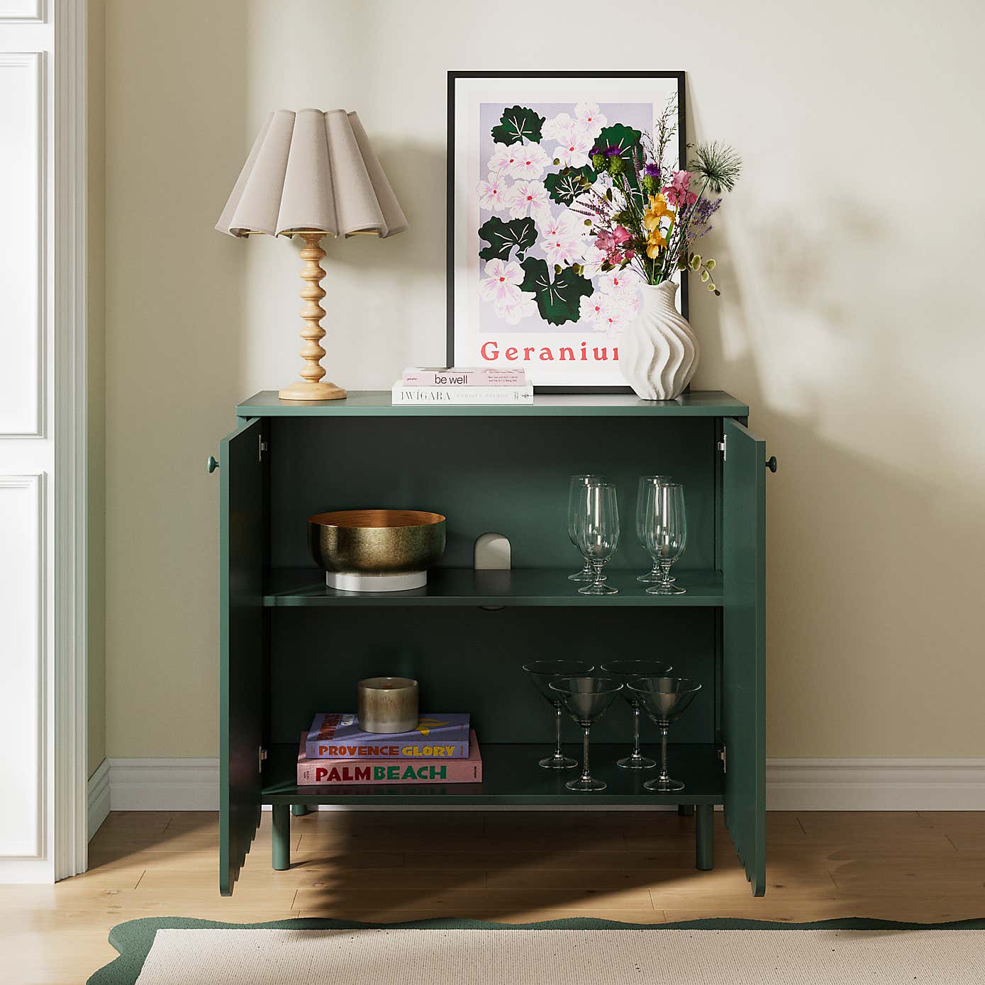 Scallop Small Sideboard
