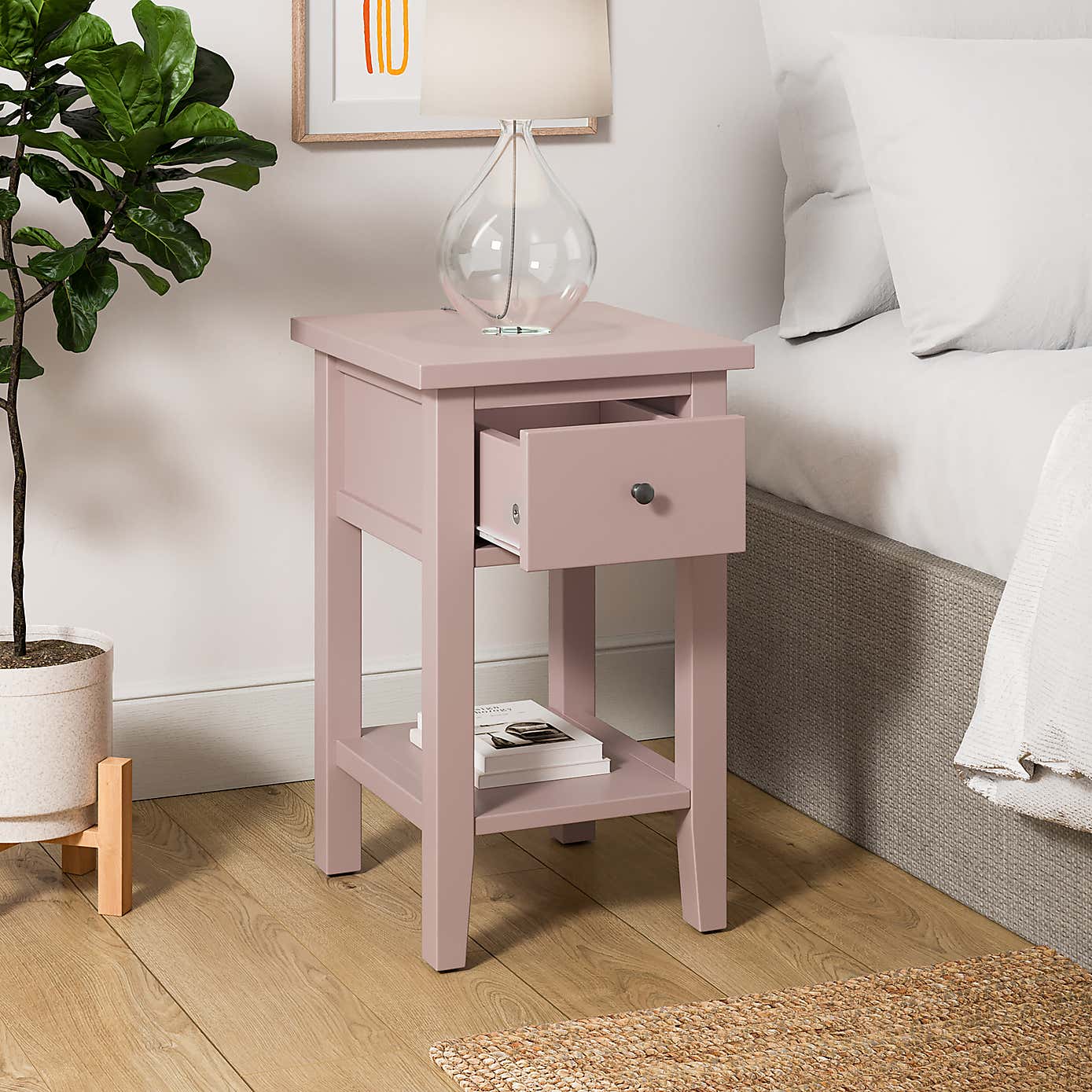 Lynton 1 Drawer Small Bedside Table