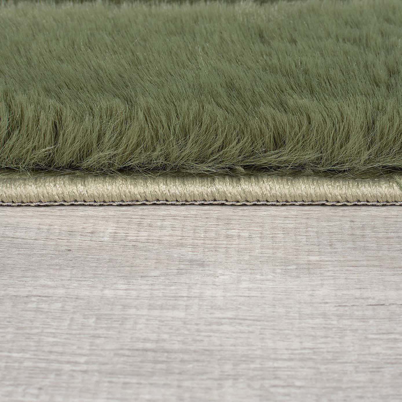 Supersoft Lush Geometric Fux Fur Arch Rug