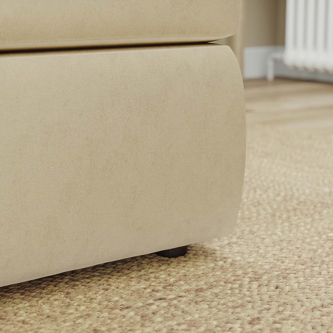 Blake Opulent Velvet Footstool