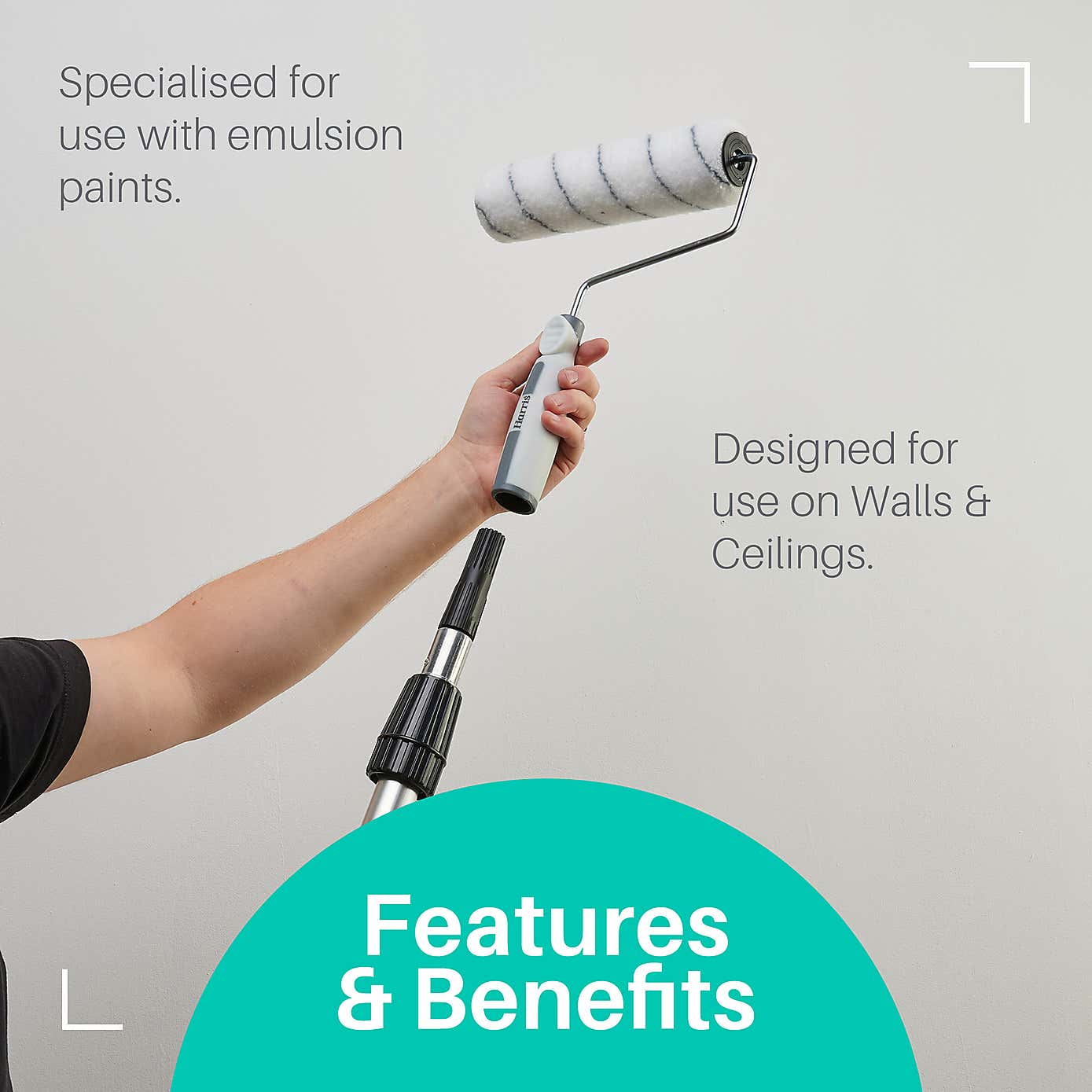 Seriously Good Walls & Ceiling Twin Roller Sleeve Set 9"/230mm