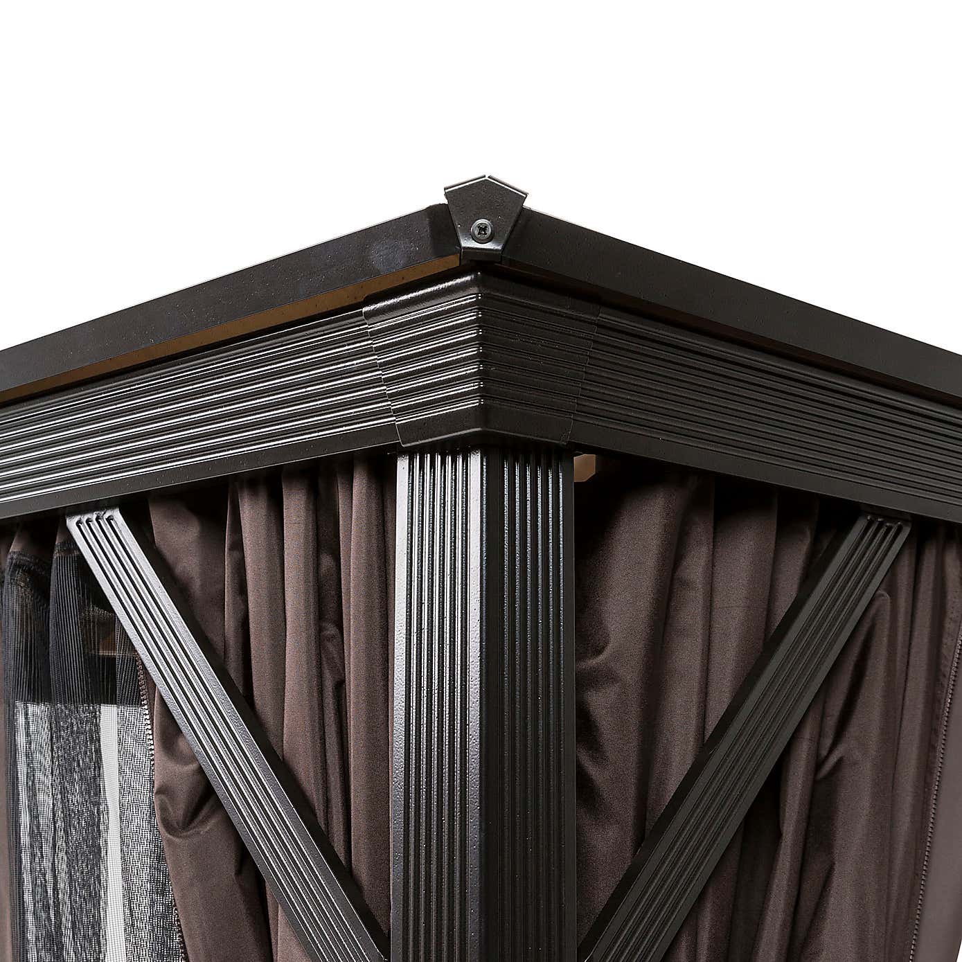 Runcton Polycarbonate 3.6m x 3.6m Gazebo