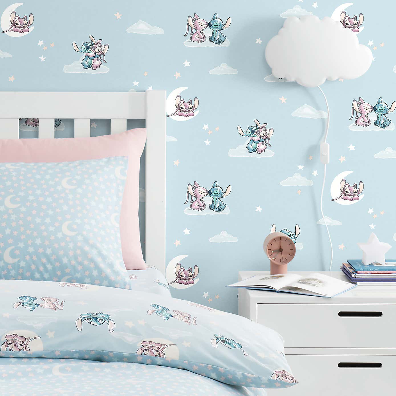 Disney Stitch Blue Wallpaper