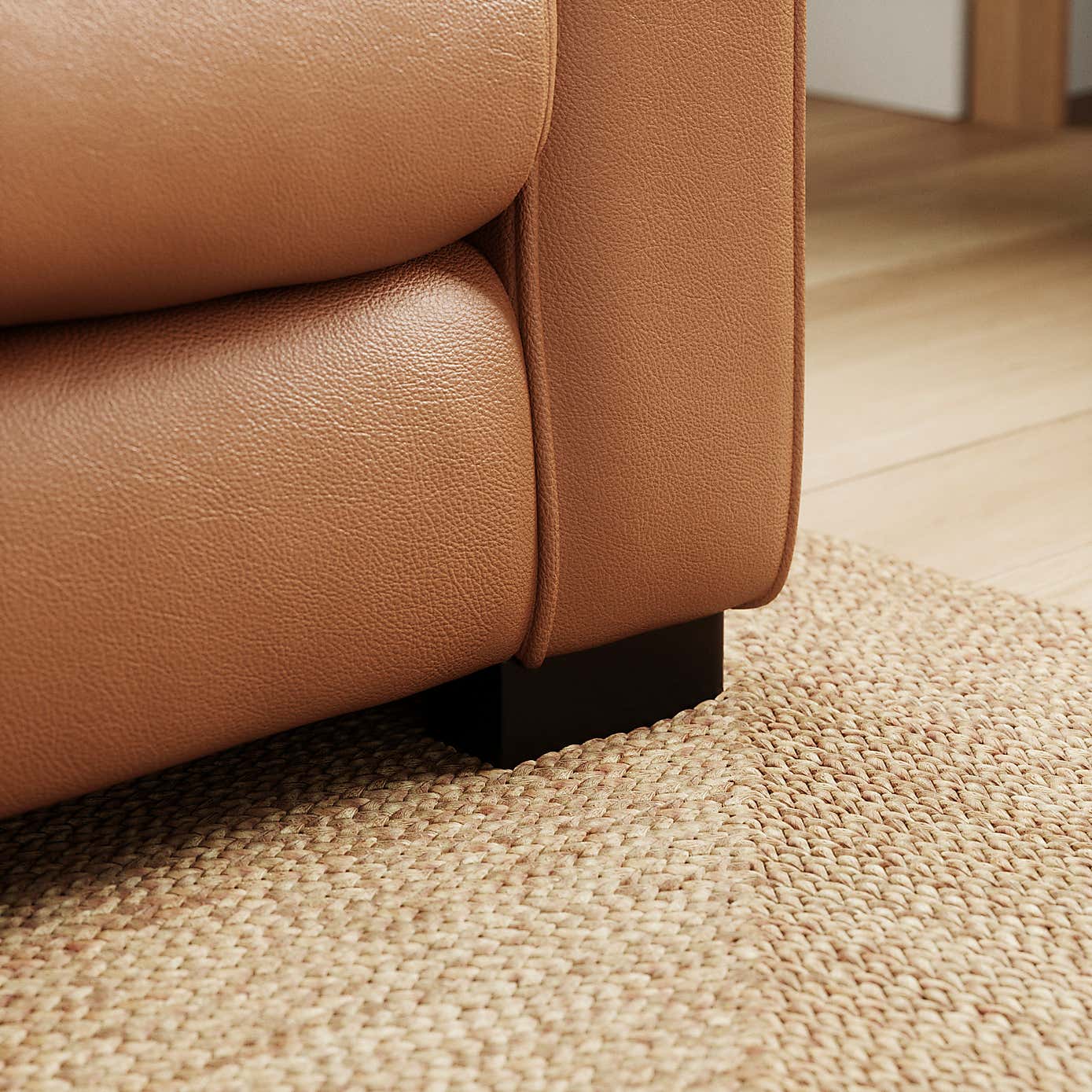 Carson Classic Leather 2 Seater Sofa