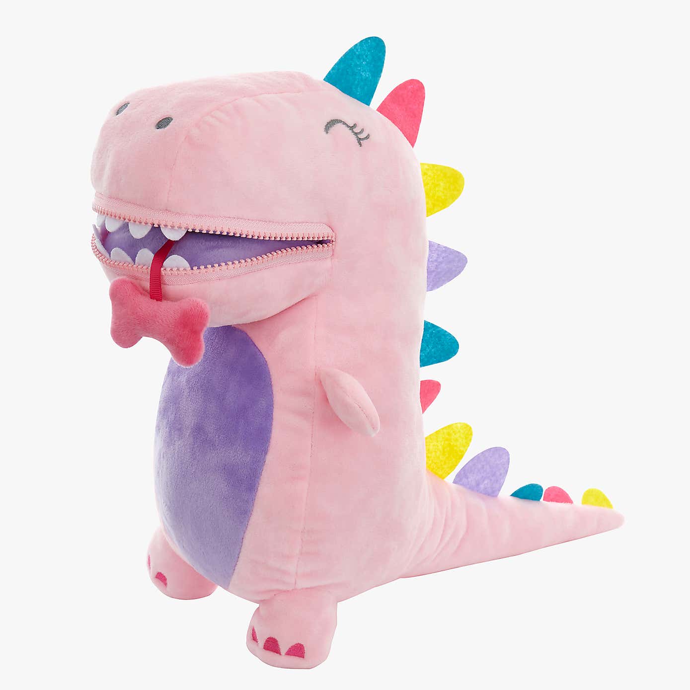 Pink Dinosaur Plush