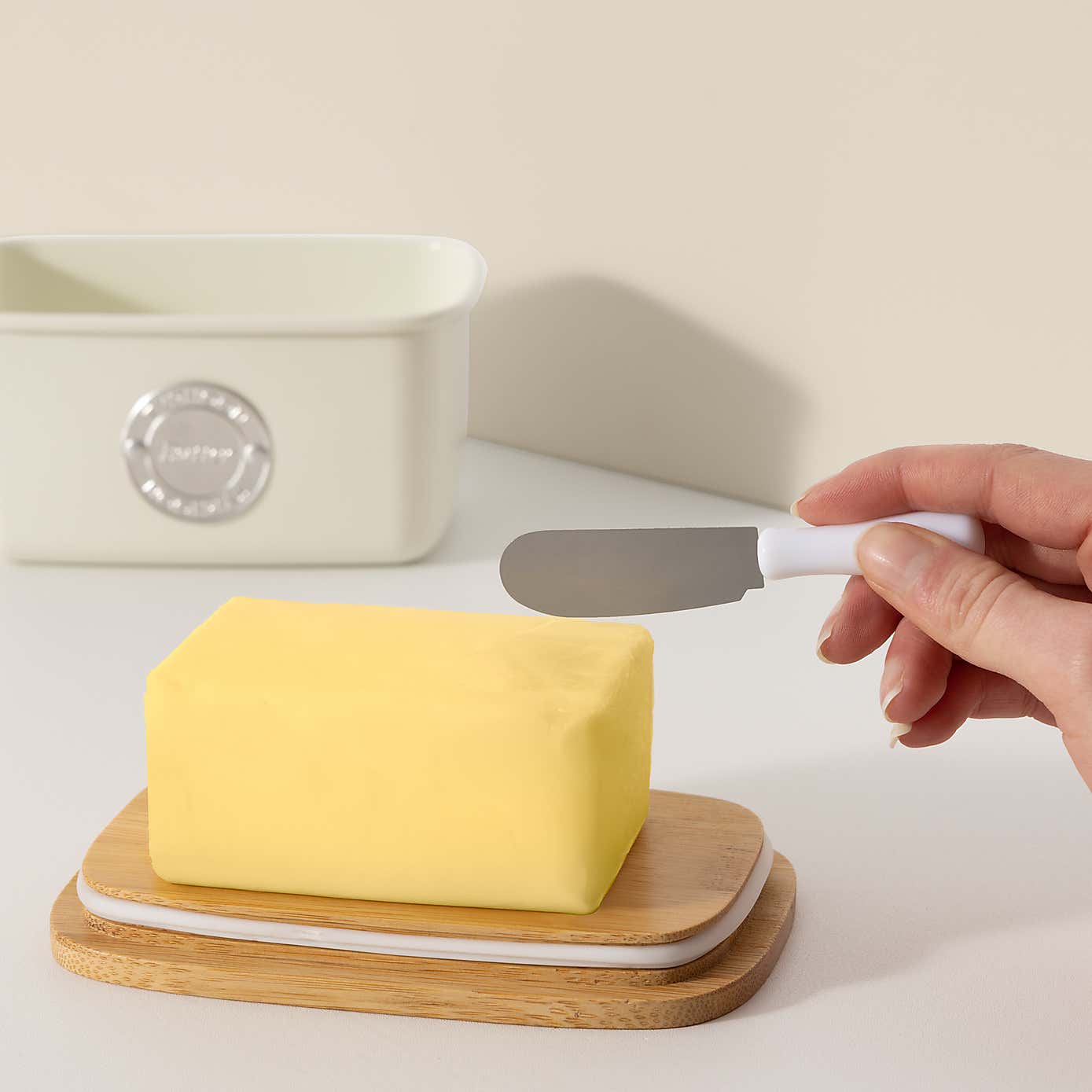 Typhoon Living Butter Storage & Spatula Set