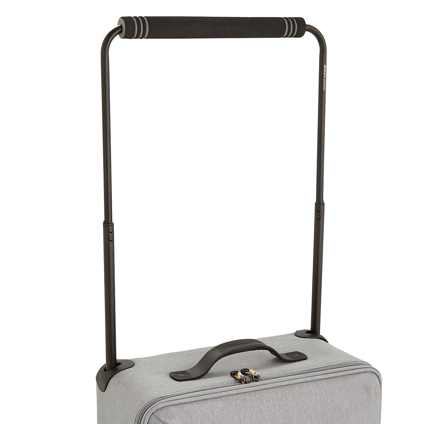 IT Luggage Worlds Lightest Grey Suitcase