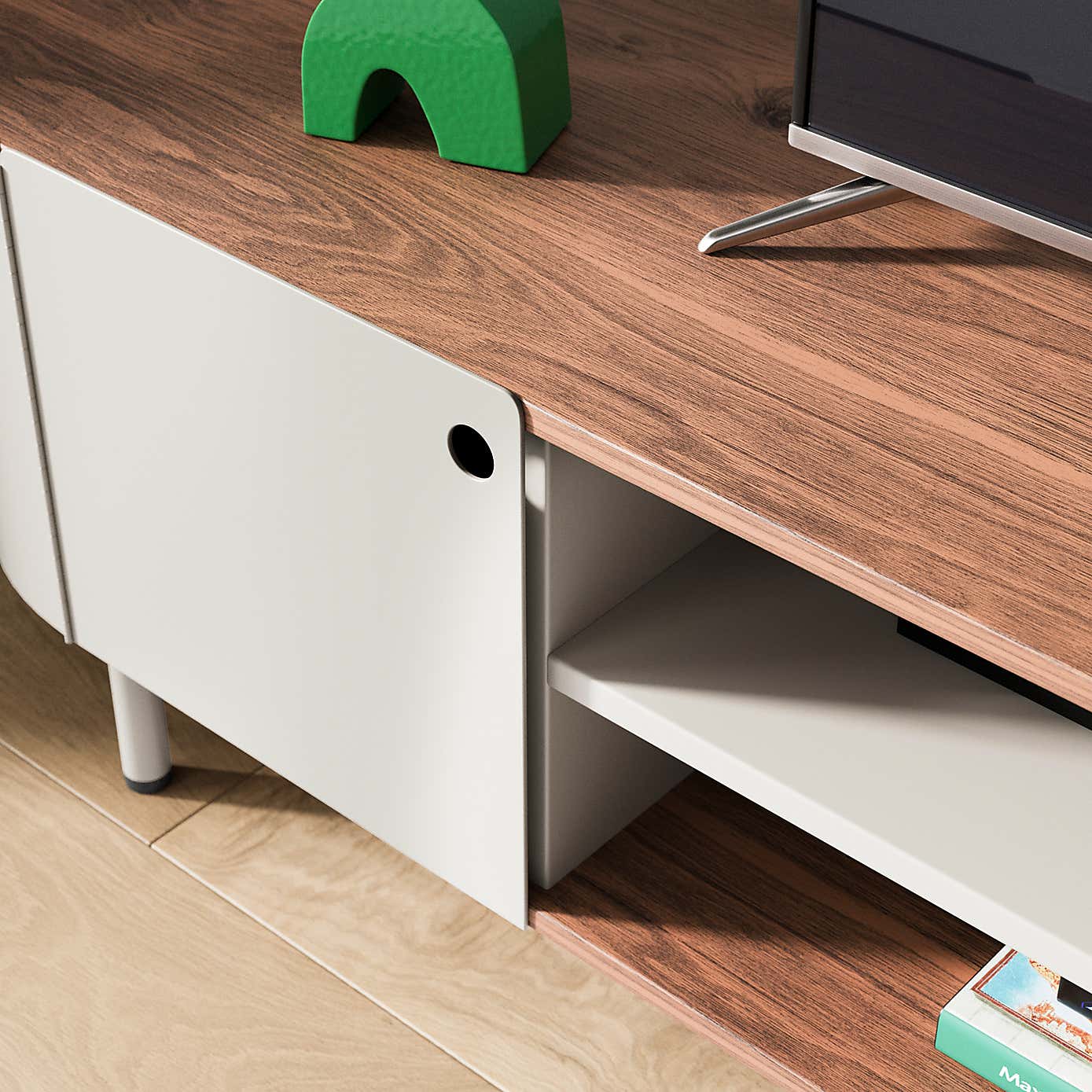 Elements Griffin Extra Wide TV Unit for TVs up to 80"