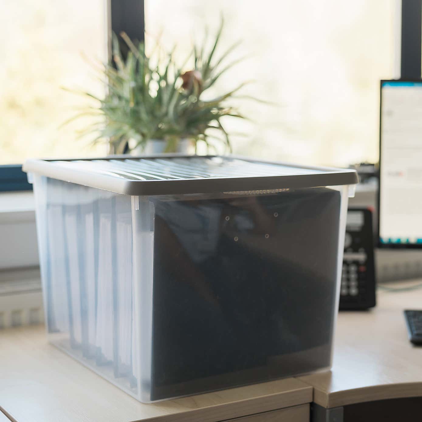 Wham Box Set of 3 Stackable Boxes & Lids