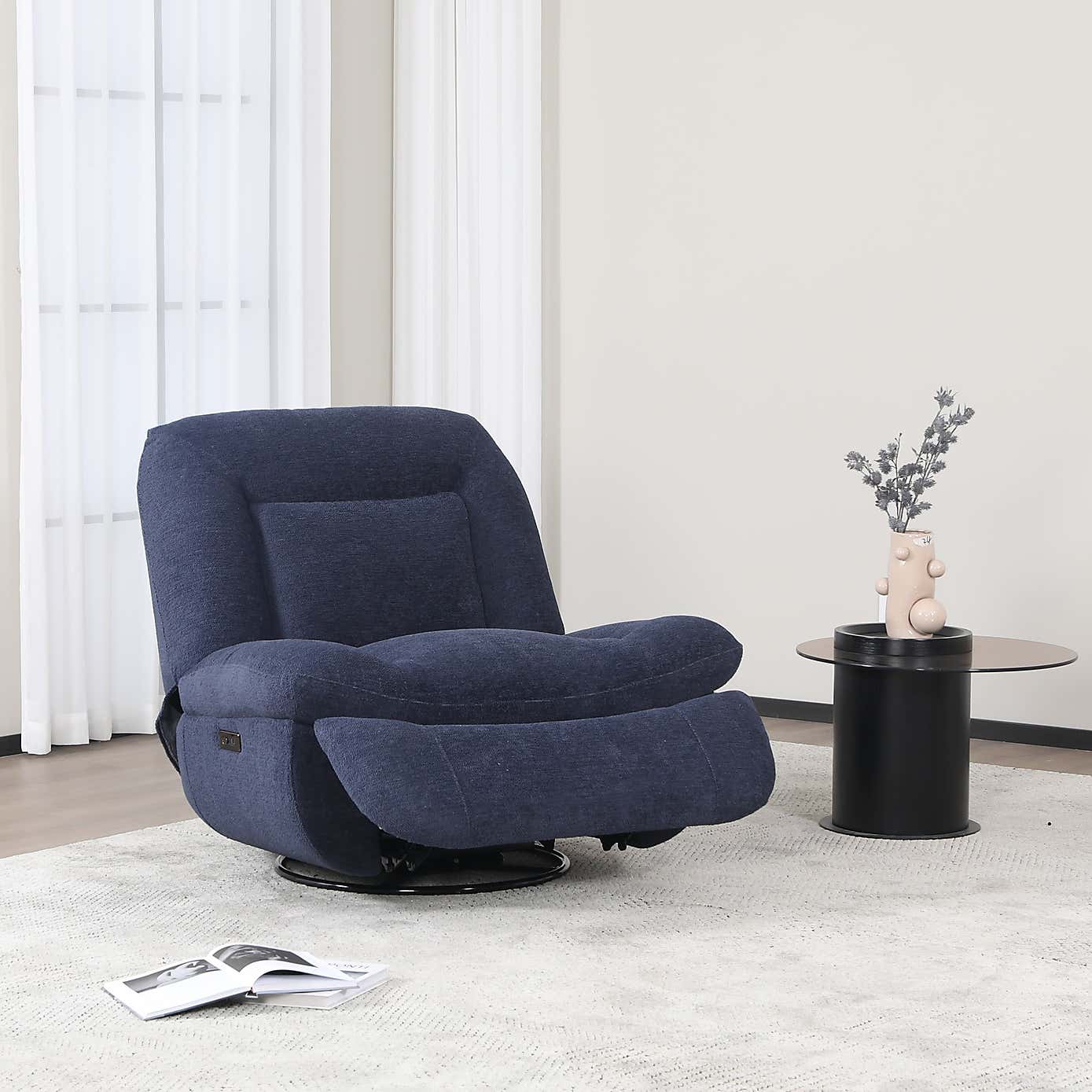Image Furnishings Ebba Boucle Rocker Recliner Chair