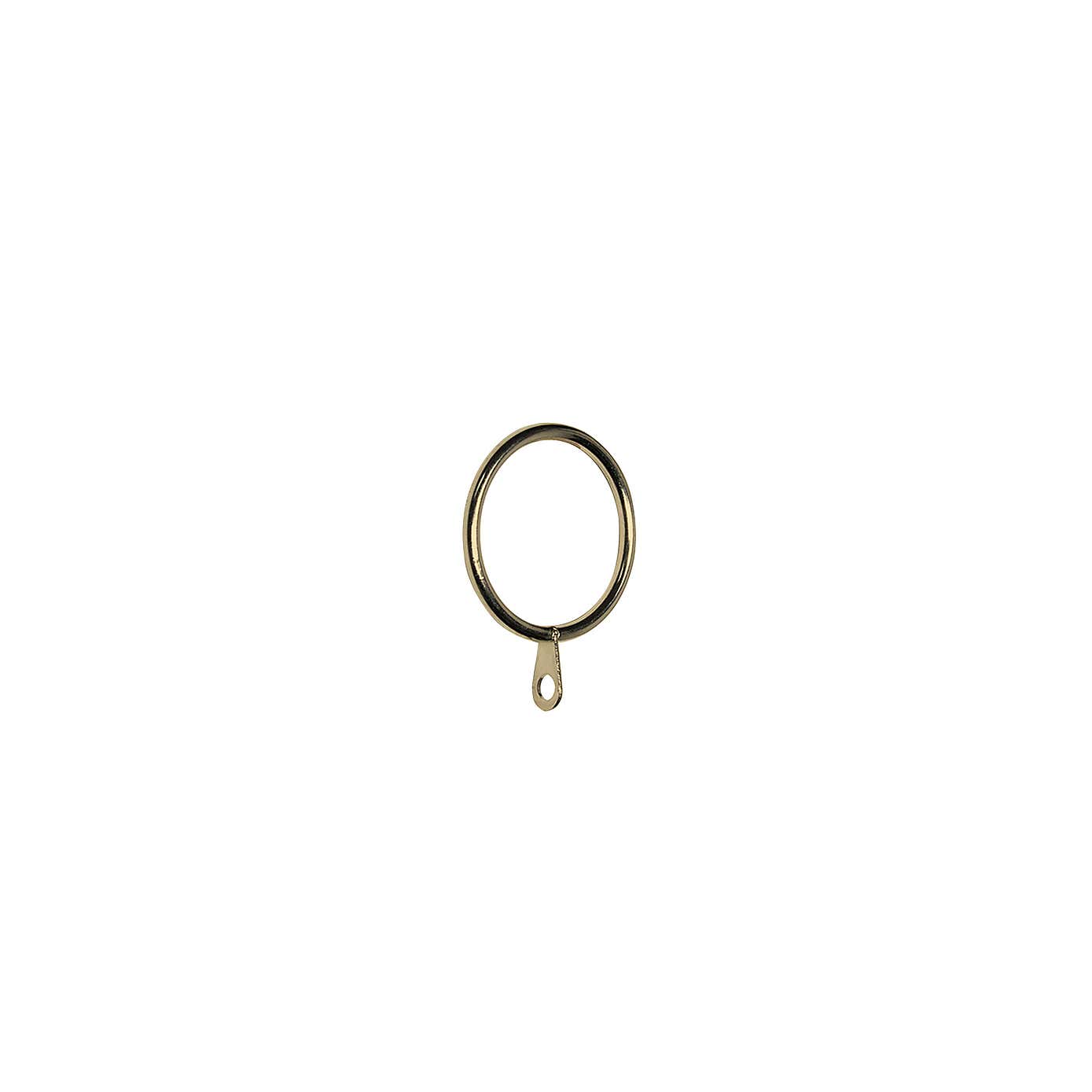 Pack of 6 19mm Geo Curtain Pole Rings
