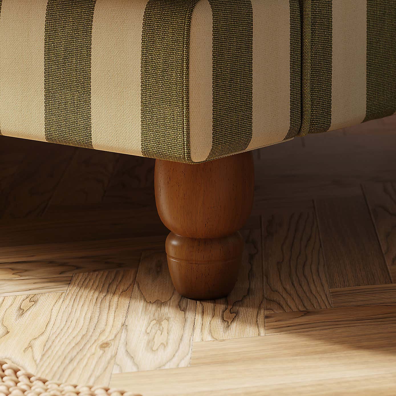 Woven Stripe Fabric Sample