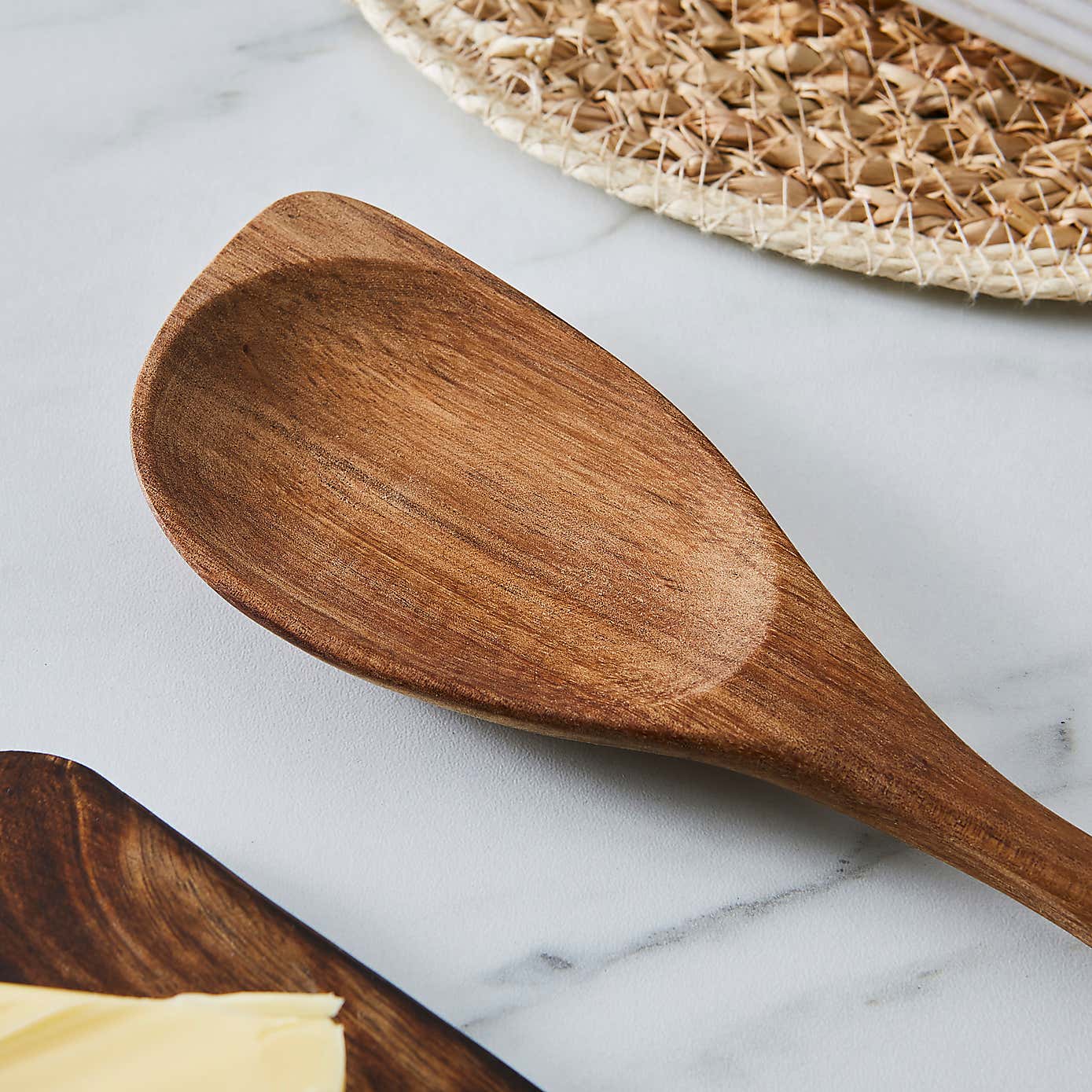 Wooden Corner Spoon