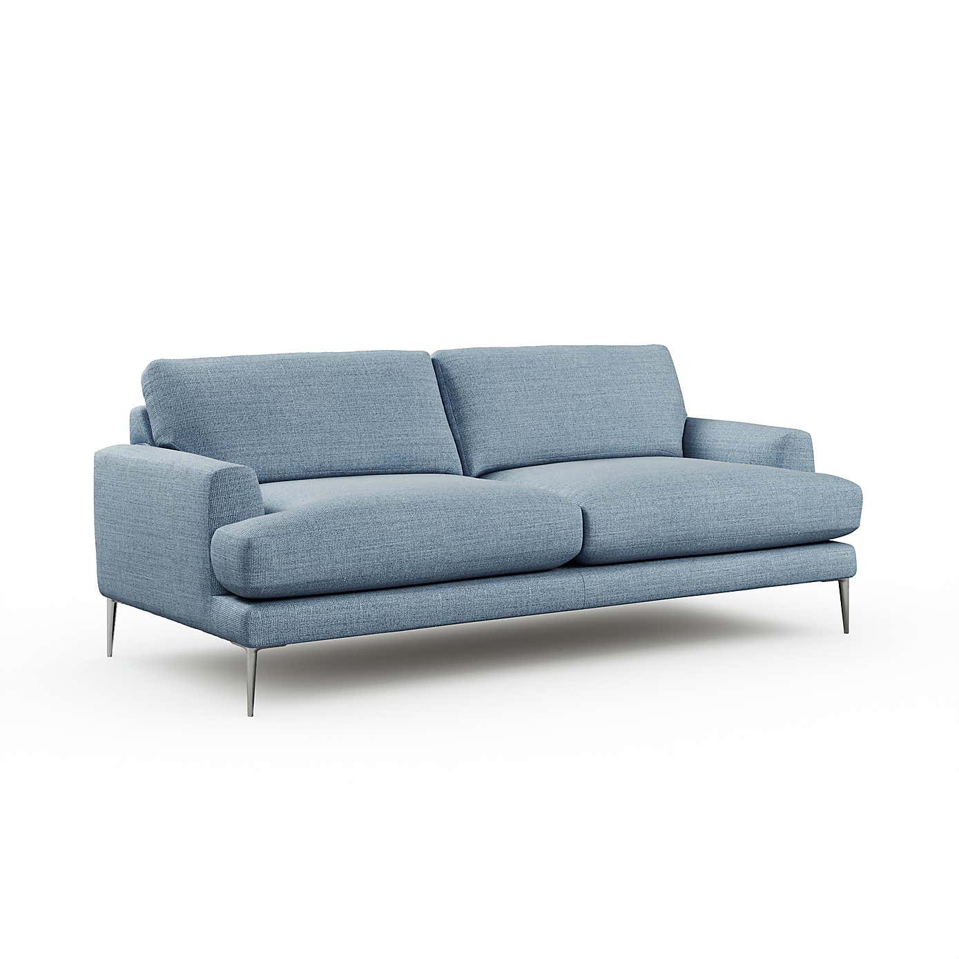 Lawson Chunky Tonal Weave 4 Seater Sofa