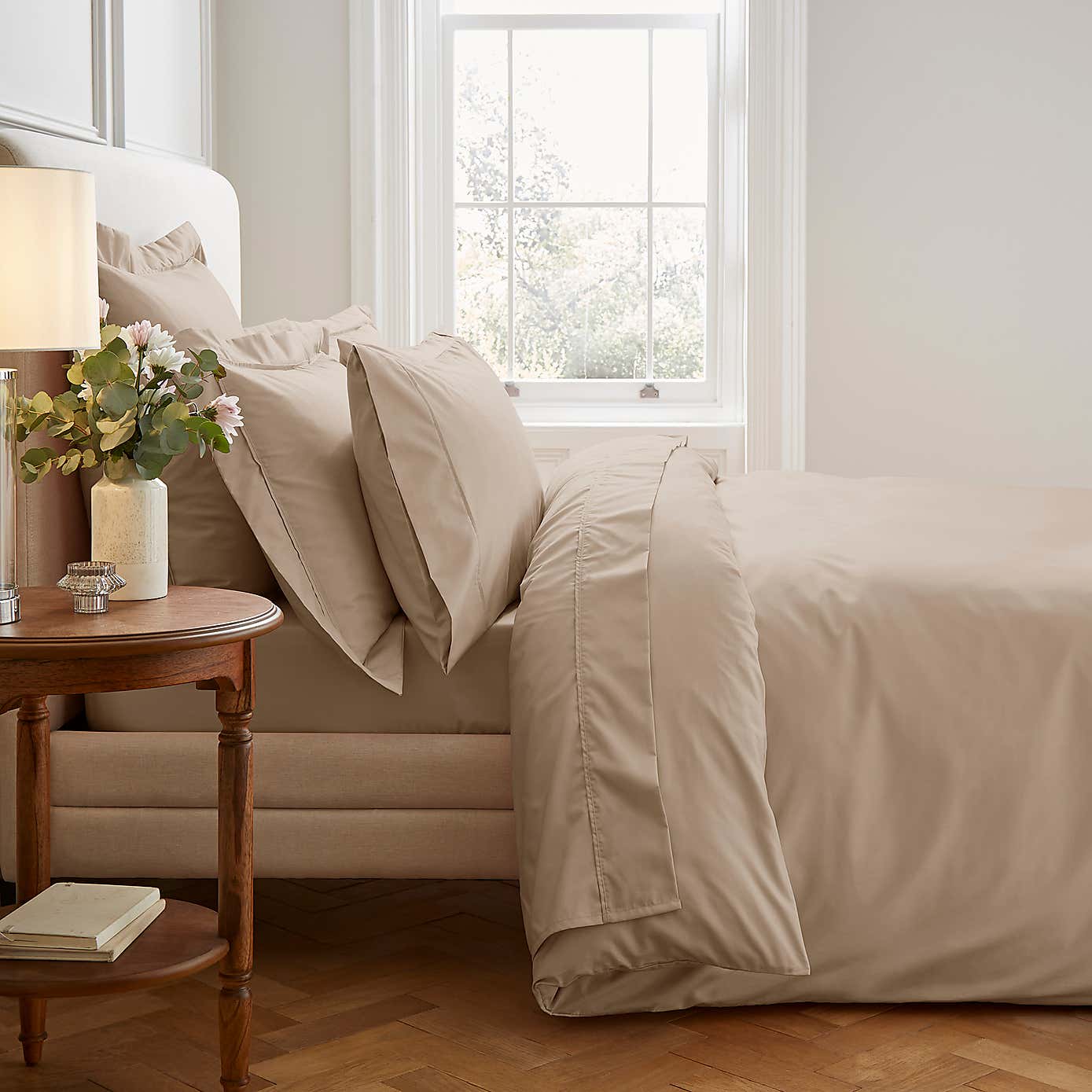Dorma Egyptian Cotton 400 Thread Count Percale Oxford Pillowcase