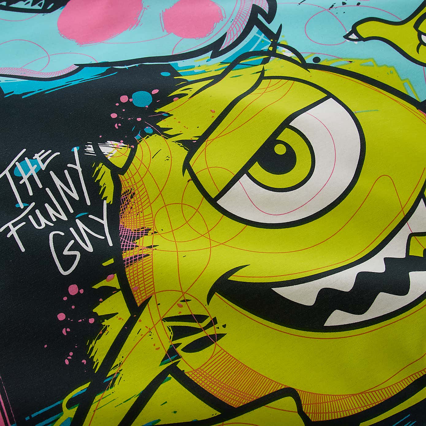 Disney Monsters, Inc. Reversible Duvet Cover and Pillowcase Set