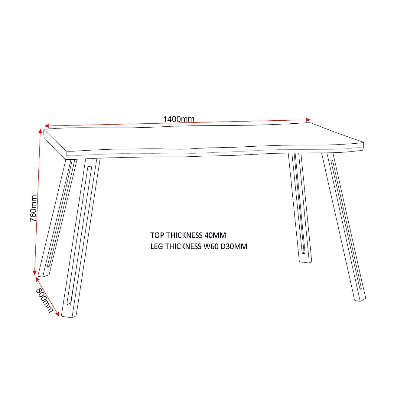 Quebec Wave Dining Set