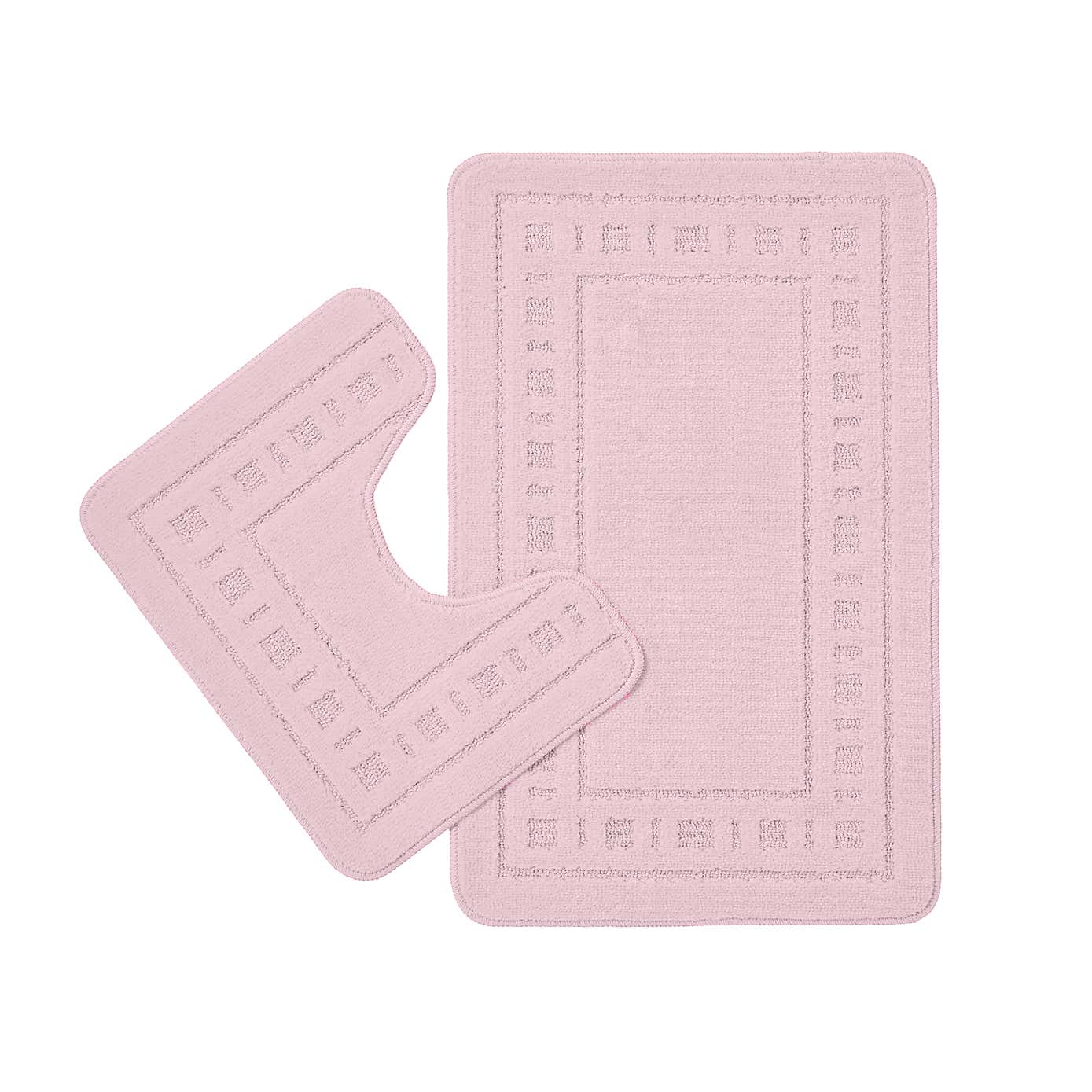 Armoni Bath Mat and Pedestal Mat Set