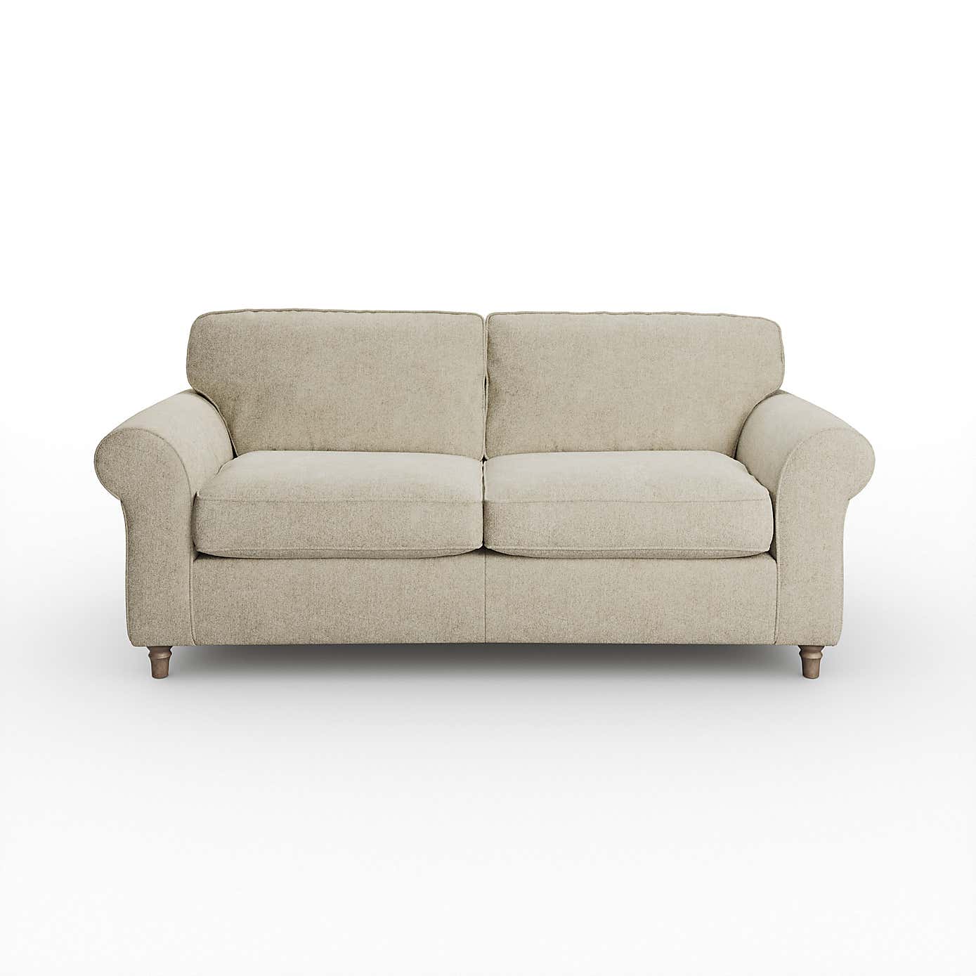 Flori 3 Seater Sofa, Soft Chenille