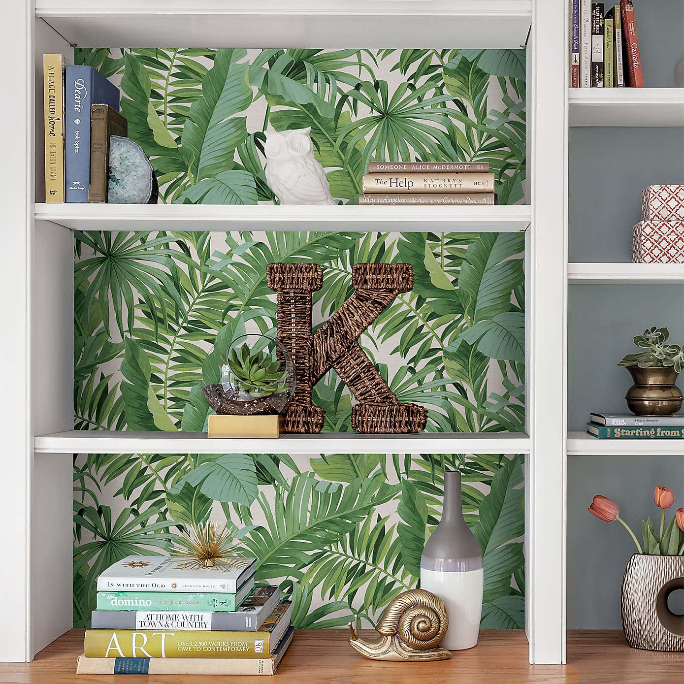 NuWallpaper Maui Green Self Adhesive Wallpaper