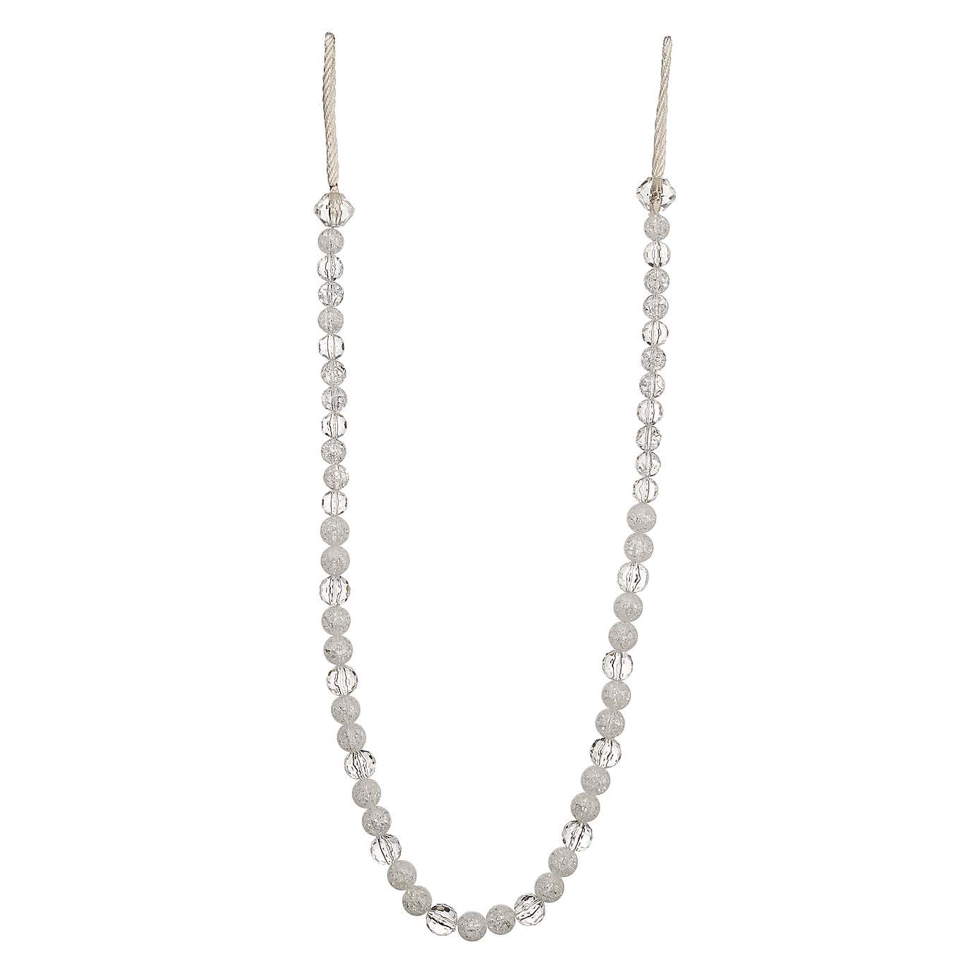 Swish Ava Clear Beaded Tieback