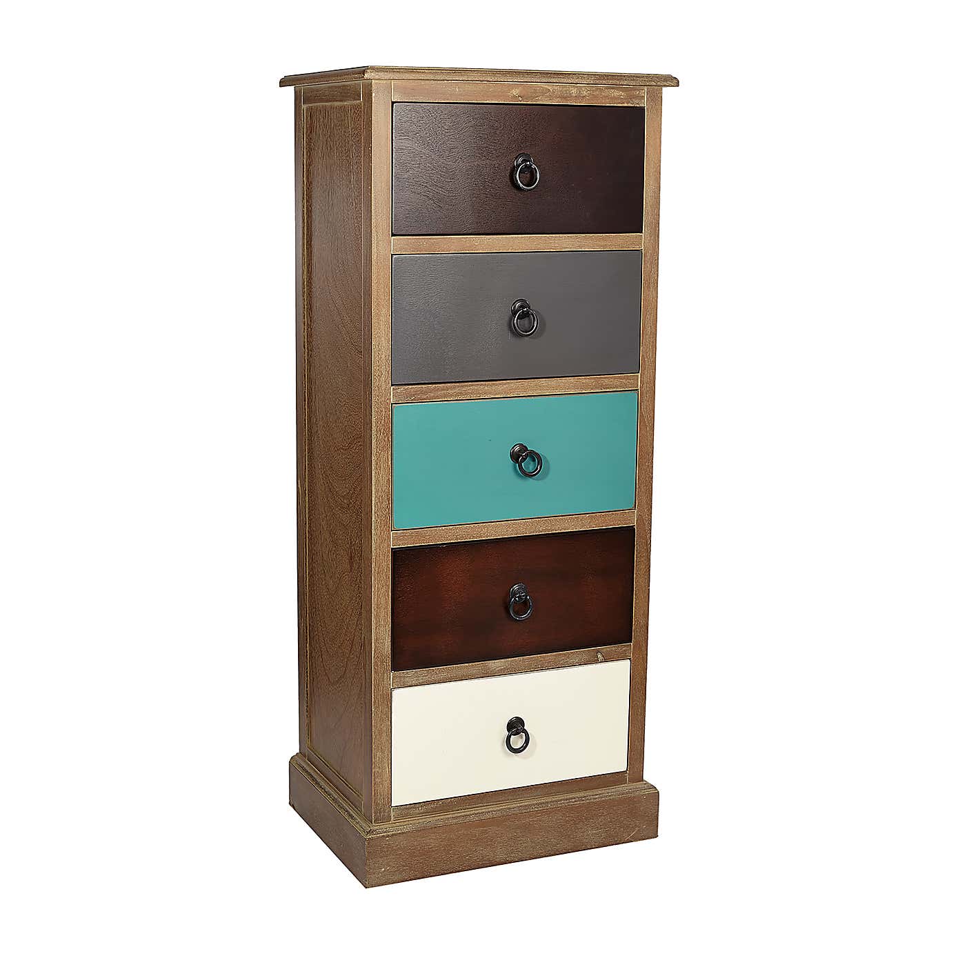 Pacific Loft 5 Drawer Chest, Pine