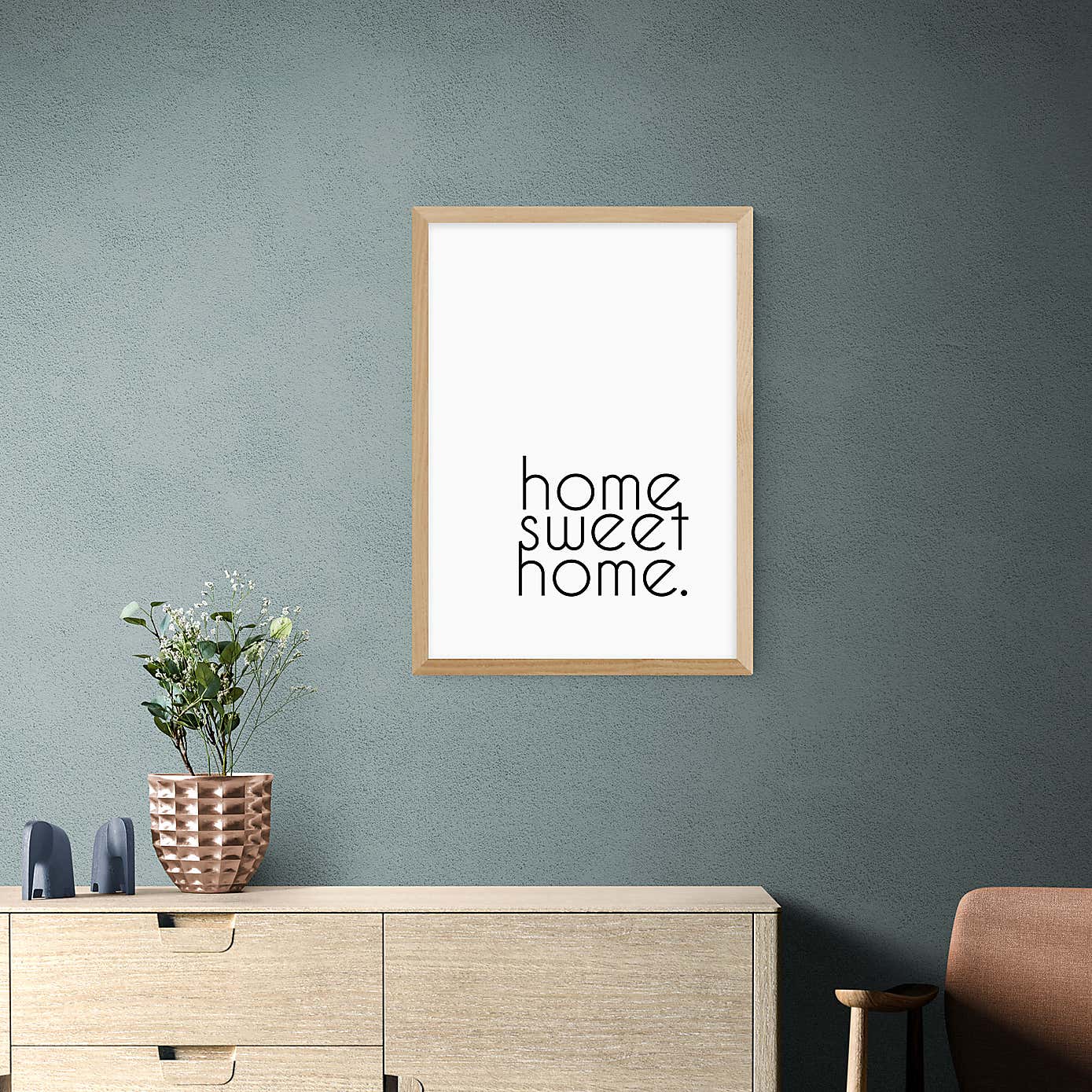 East End Prints Home Sweet Home Framed Print