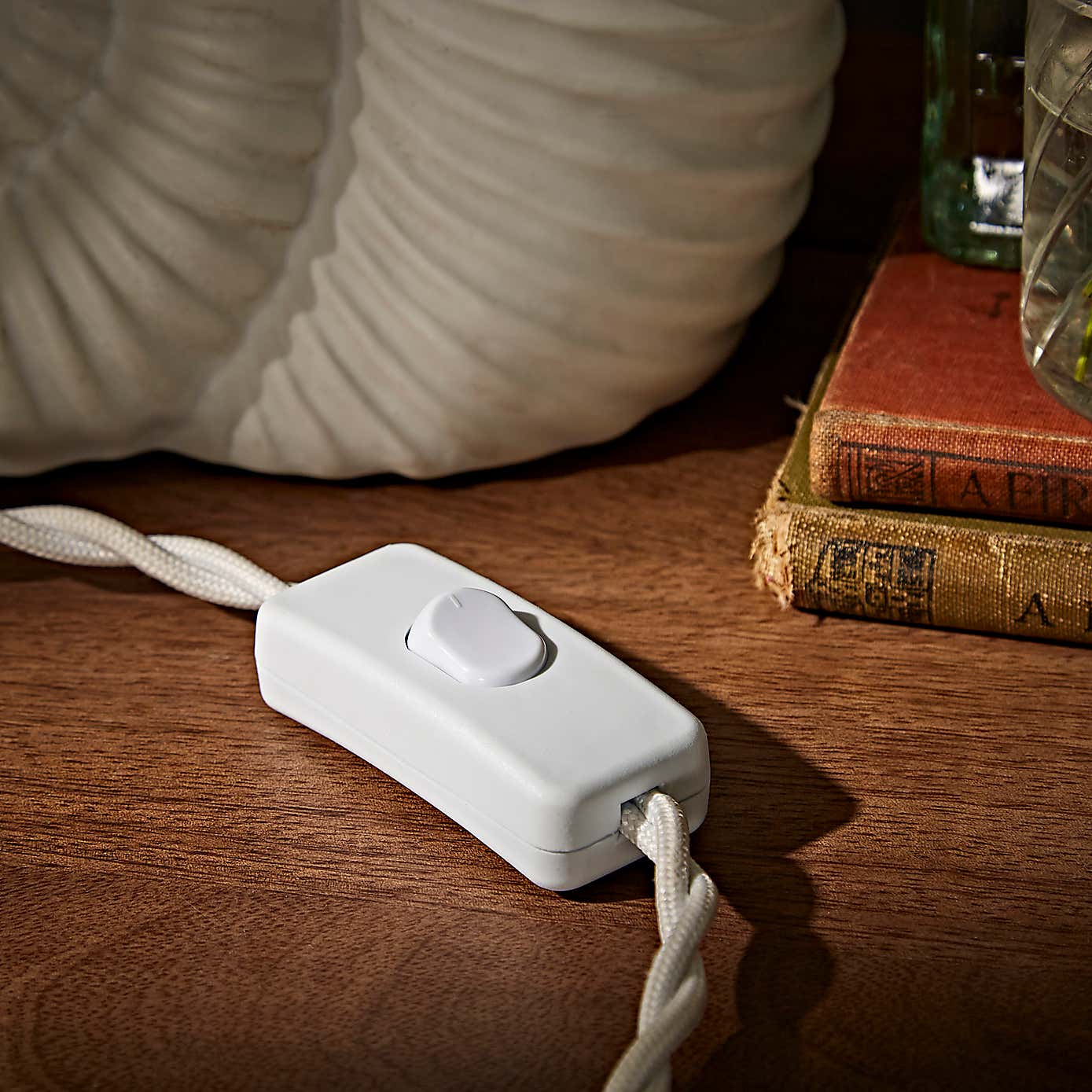 Porcelain Ammonite Lamp