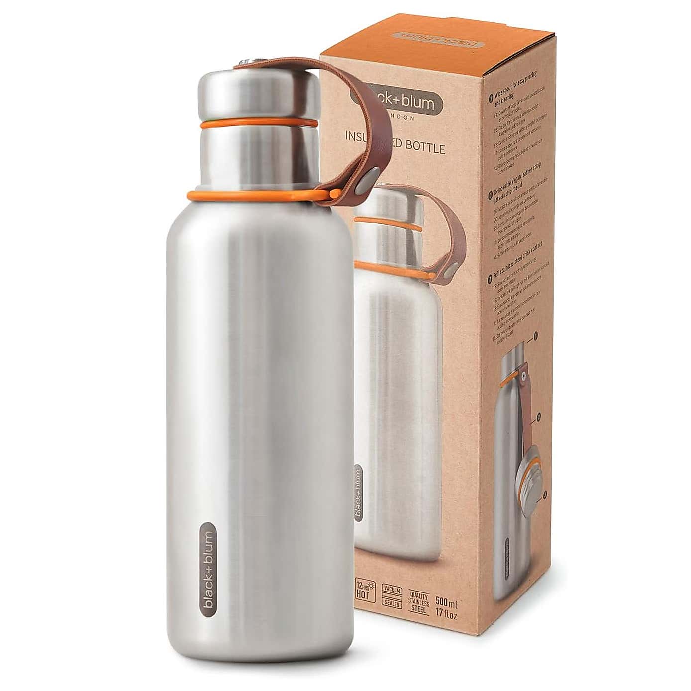Black and Blum Insulated Water Bottle