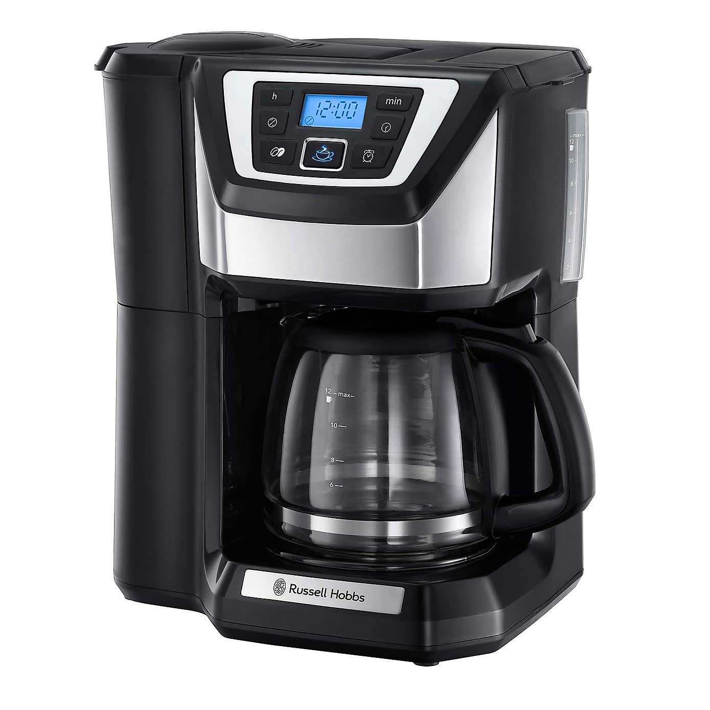 Russell Hobbs Chester Grind and Brew Black Coffee Machine