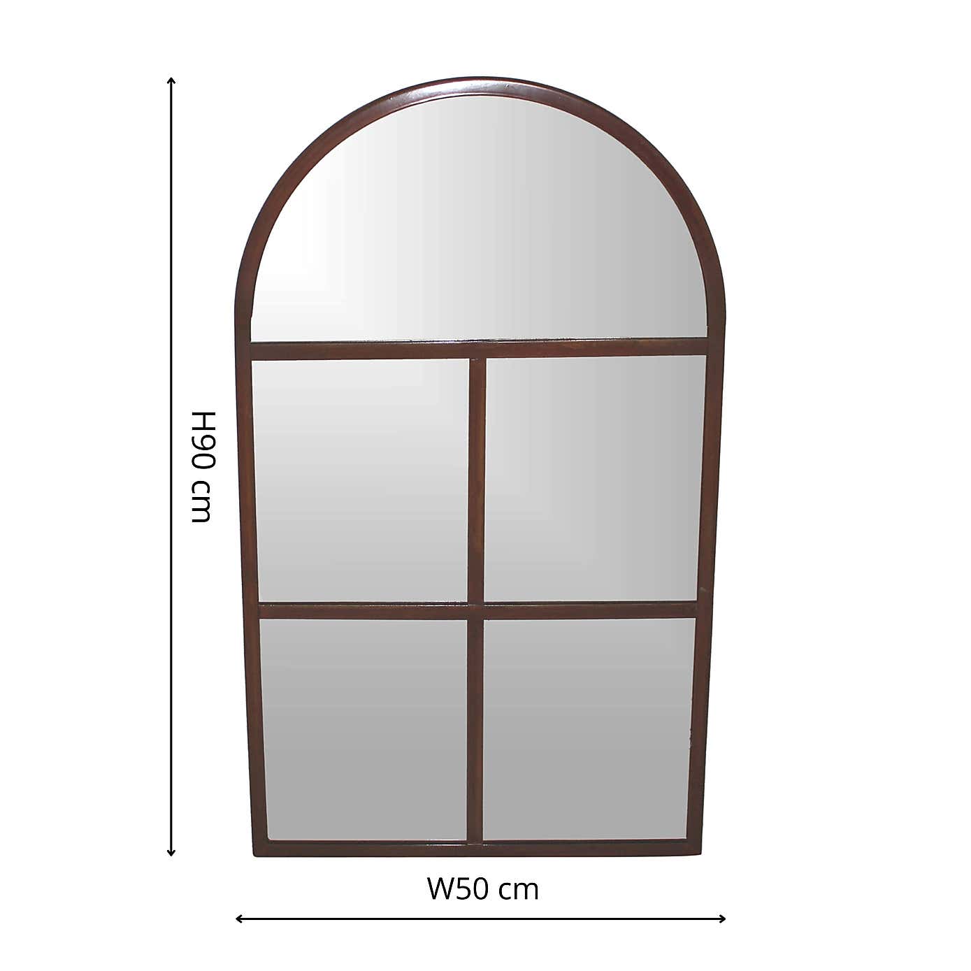 Archway Arched Indoor Outdoor Wall Mirror