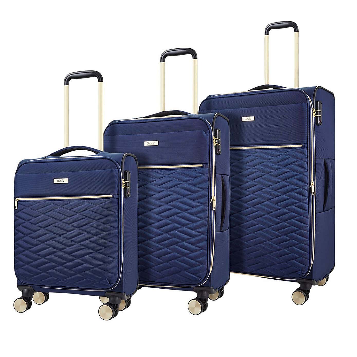 Rock Luggage Sloane Set of 3 Suitcases