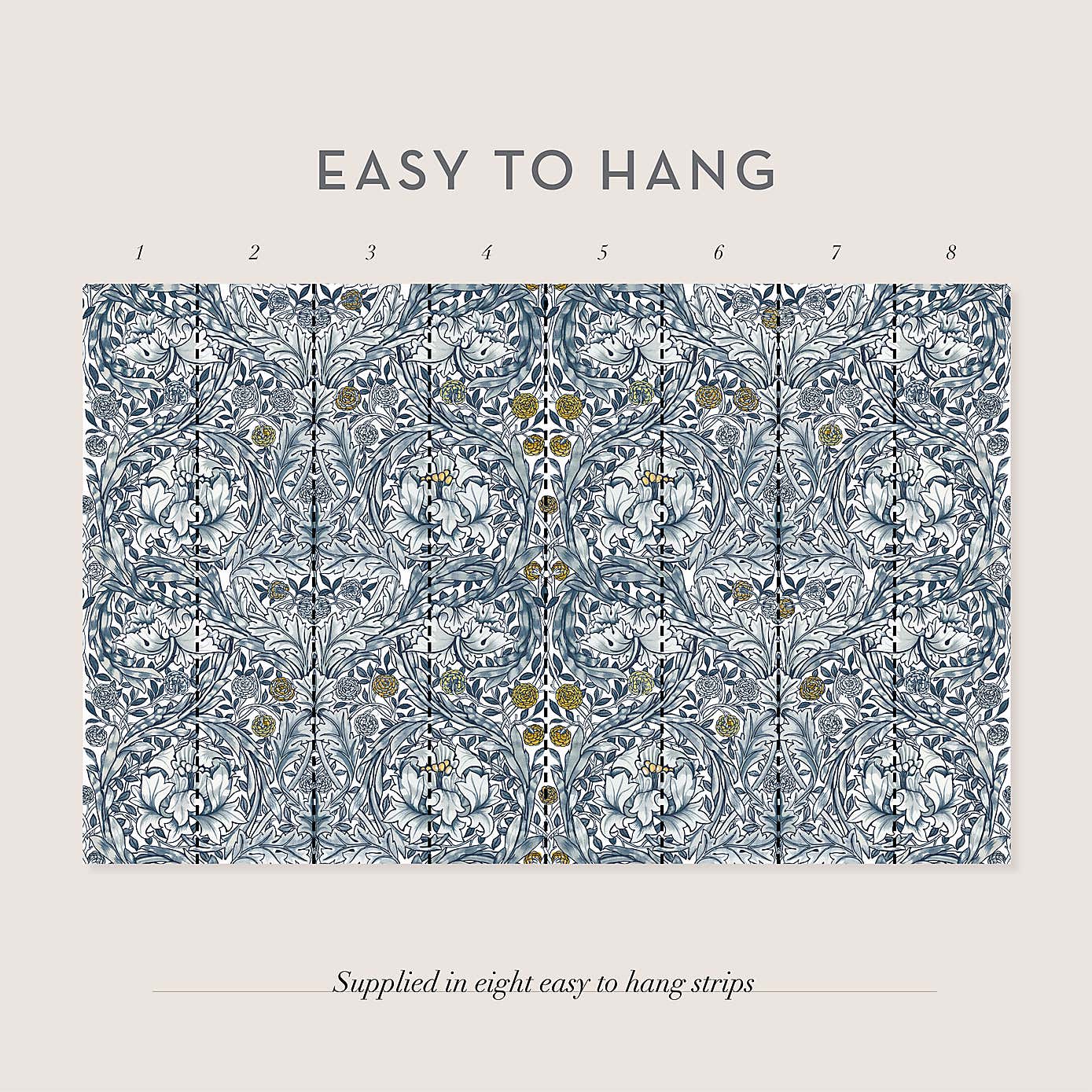 William Morris African Marigold Wall Mural