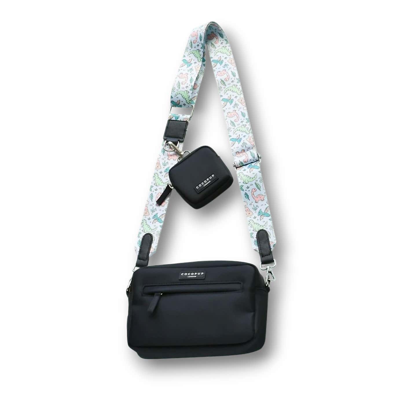 Cocopup Dinopaws Poop Bag Holder, Strap, Treat Pouch and Walking Bag Bundle