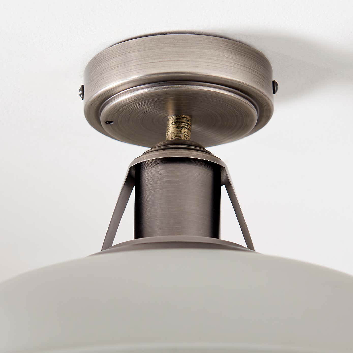 Oraya Bathroom 1 Light Flush Ceiling Fitting