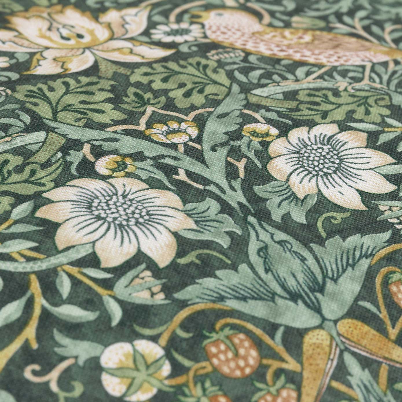 Morris & Co. Strawberry Thief Outdoor Square Cushion