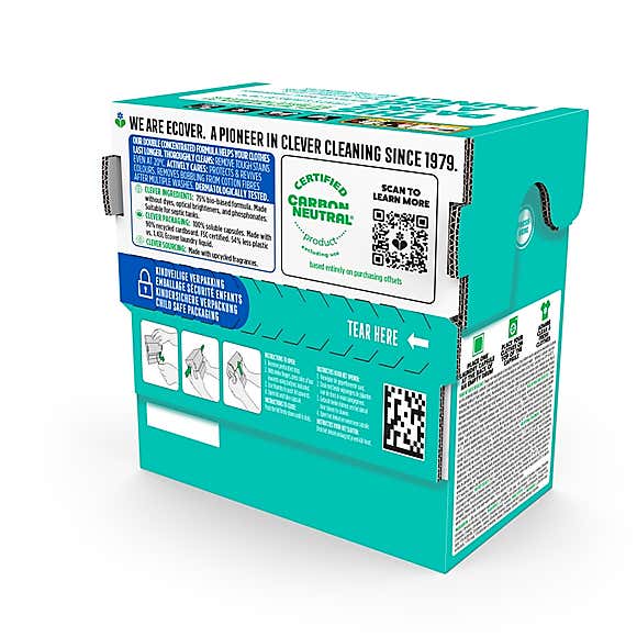 Ecover Pack of 34 Bio Laundry Capsules