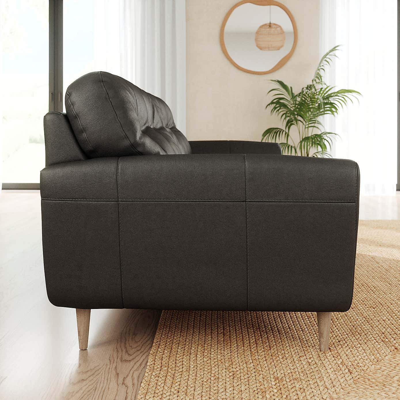 Sven Vintage Leather 3 Seater Sofa