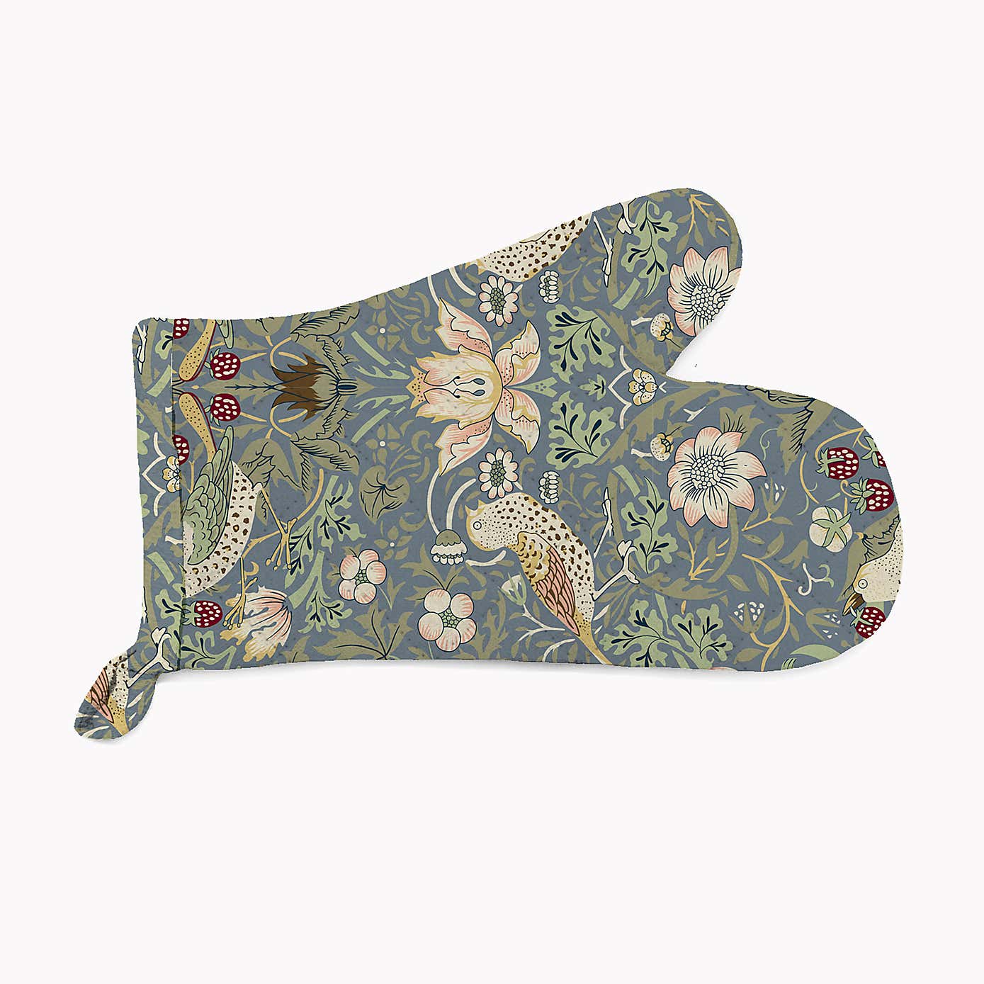 William Morris Strawberry Thief Oven Mitt