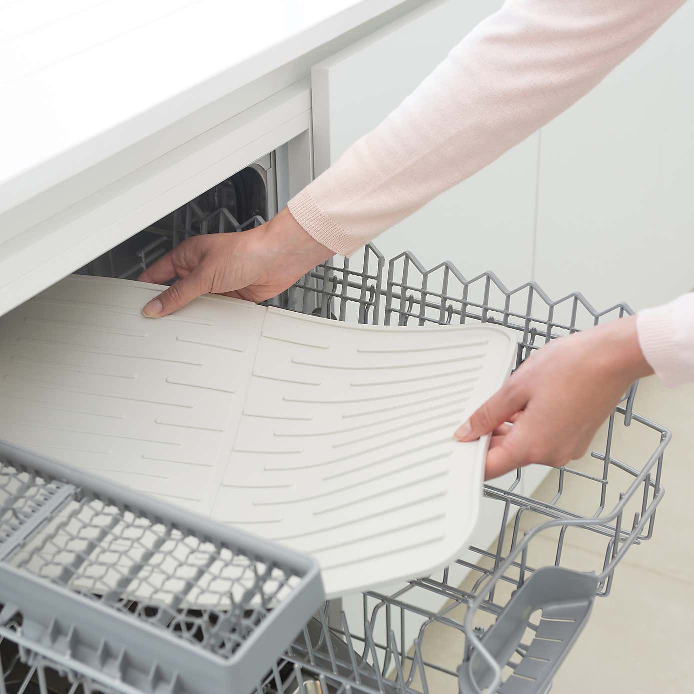 Brabantia Sinkside Light Grey Silicone Dish Drying Mat