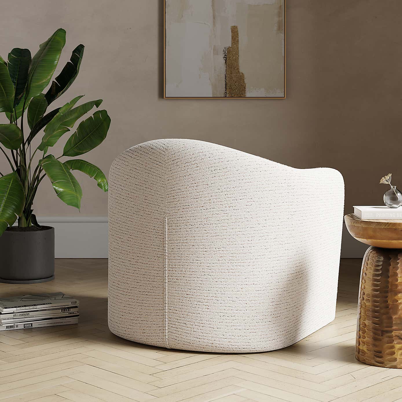 Darcy Boucle Accent Chair