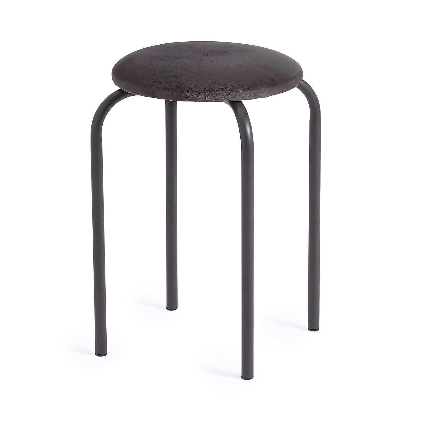 Verity Velvet Stacking Stool
