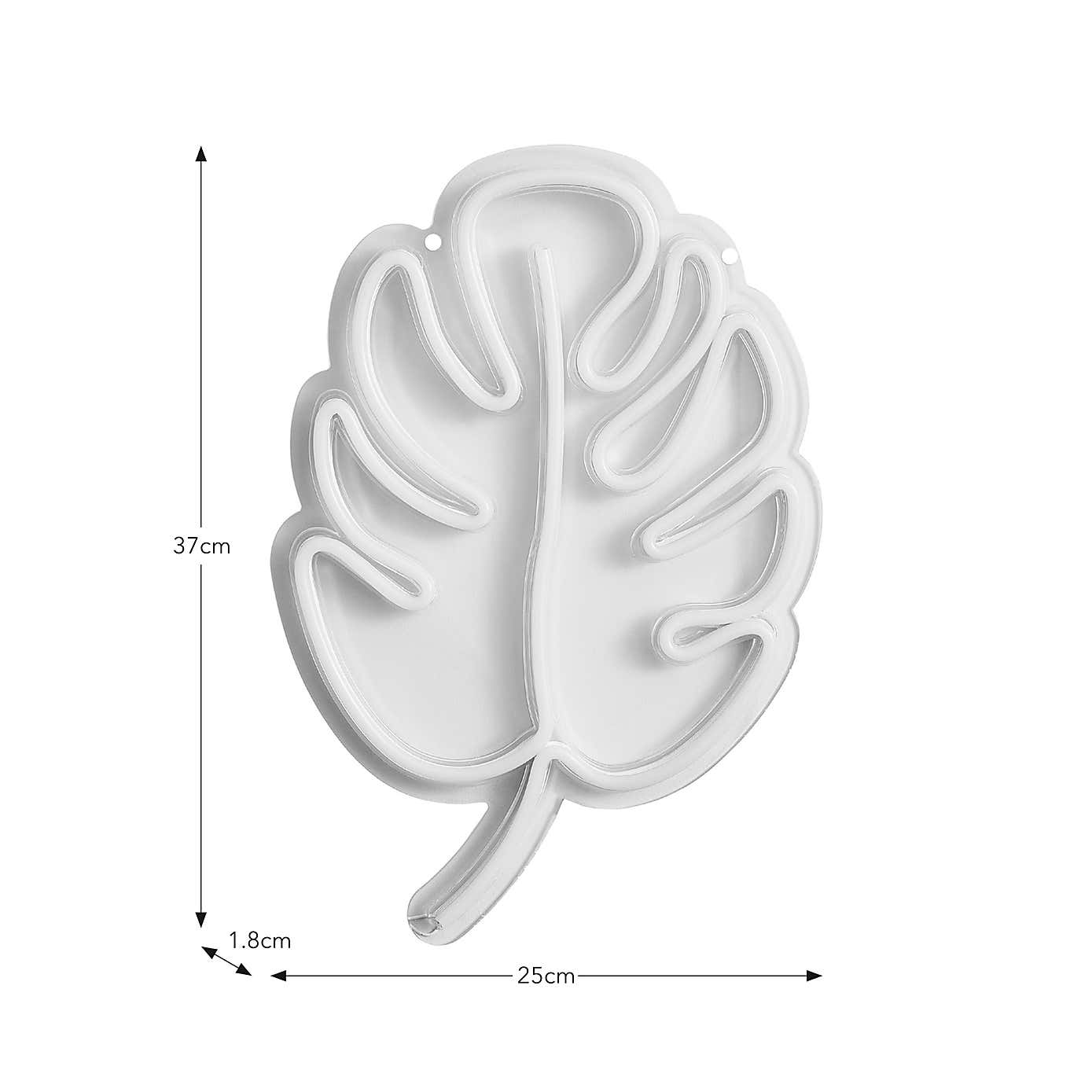 Leaf Neon Wall Light