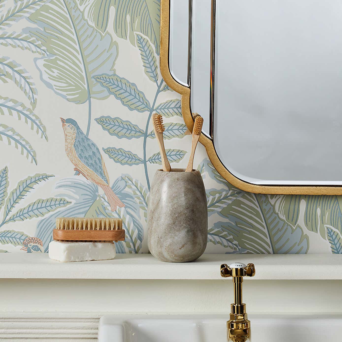 Tropical Pastel Wallpaper