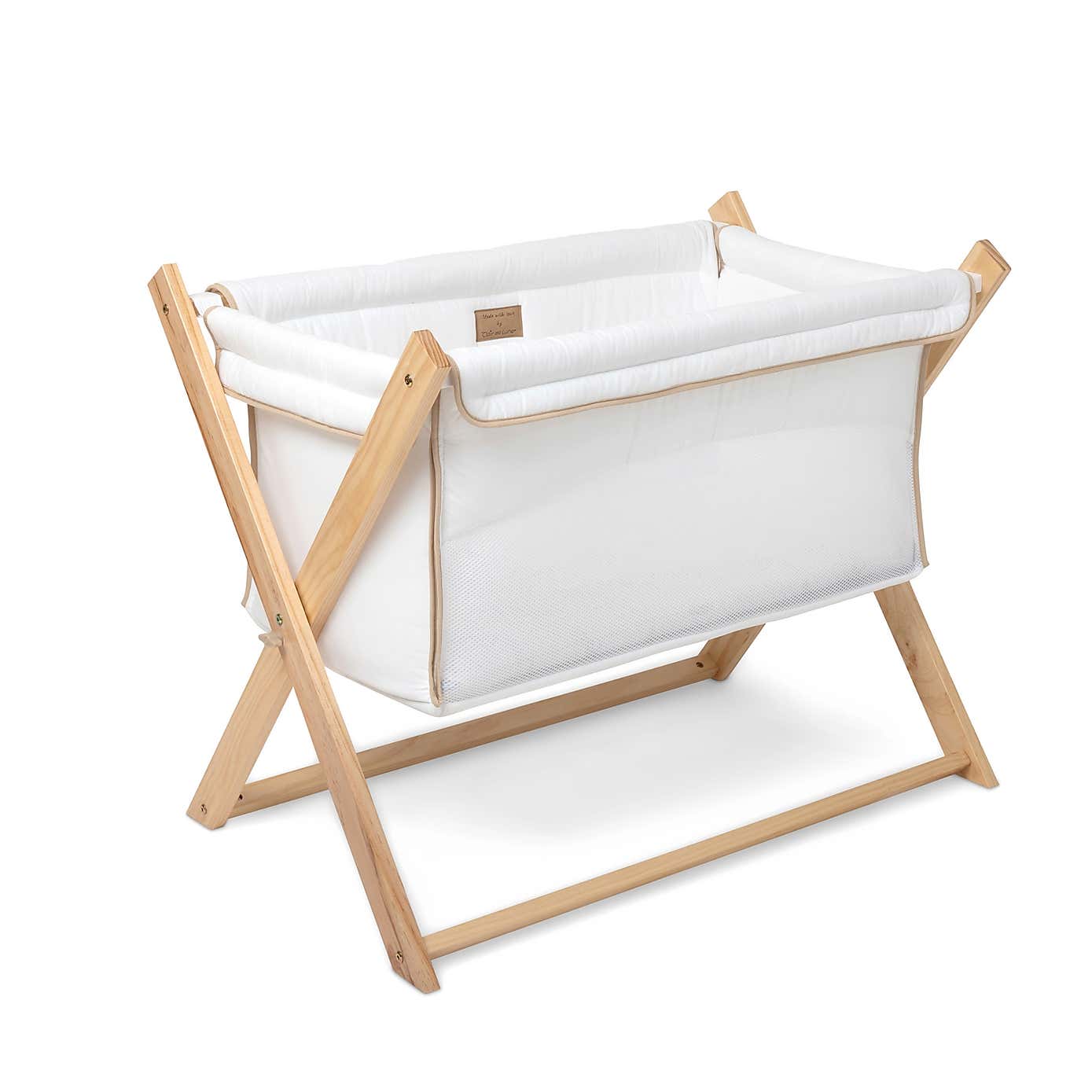 Clair de Lune Organic Folding Crib